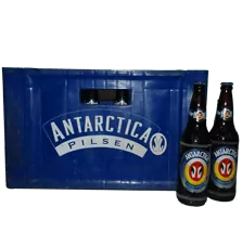 Deposito do Barão, caixa de cerveja antarctica 600ml