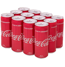 Depósto do Barão - Pack de refrigerante coca-cola 350ml