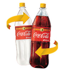 Deposito do Barão, coca cola de 2L retornavel
